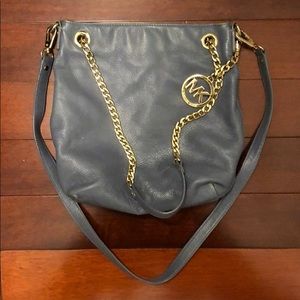 Michael Kors Blue Cross Body Purse